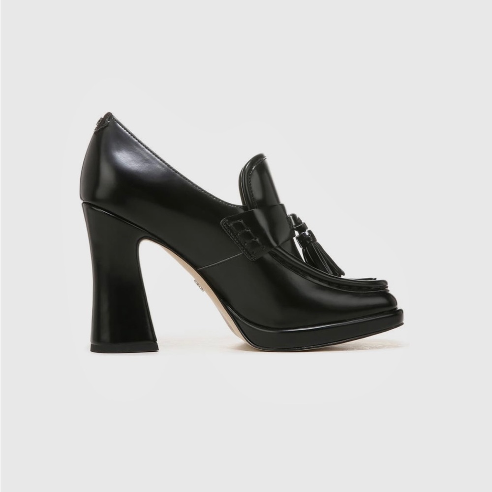 Sam Edelman Black Tassel Heels - Picture 8 of 15